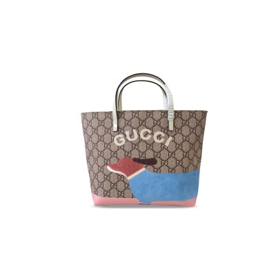 GUCCI GG SUPREME MONOGRAM CHILDREN'S LADYBUG TOTE BAG ‎410812 (21*20*10cm)